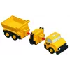 Ajoneuvosarja Popular Playthings Mix or Match Vehicles Construction musta keltainen