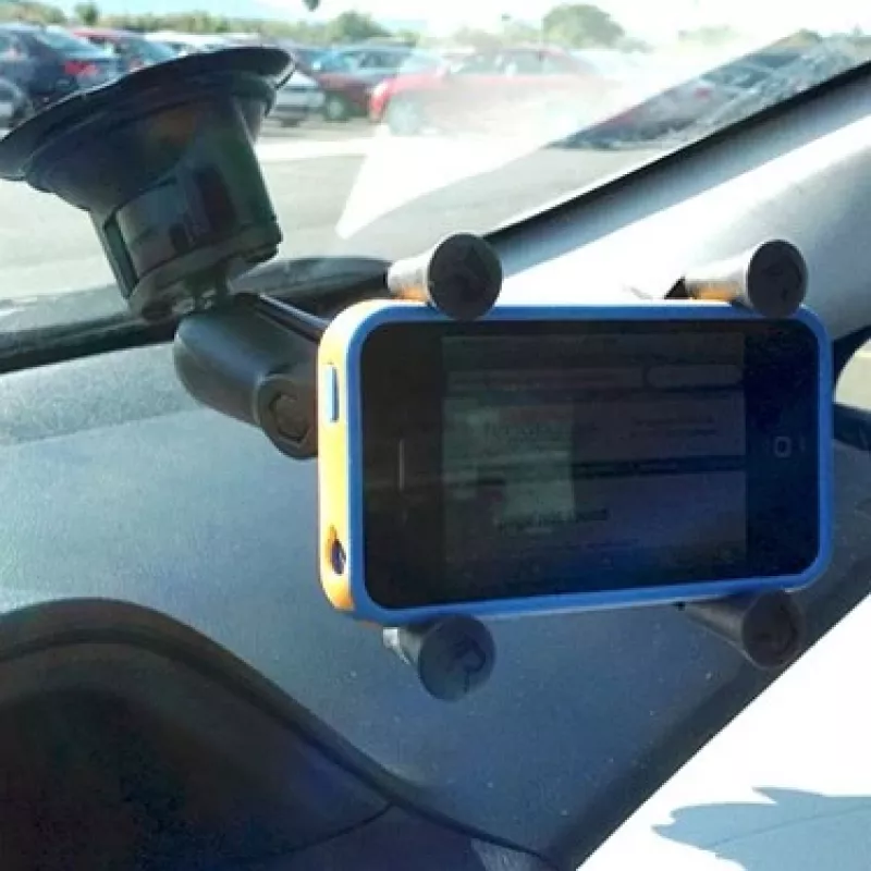 RAM Mounts X-Grip -puhelinteline Twist-Lock-imukupilla
