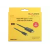 Videokaapeliadapteri DeLOCK 85259 USB Type-C – HDMI 2 m musta