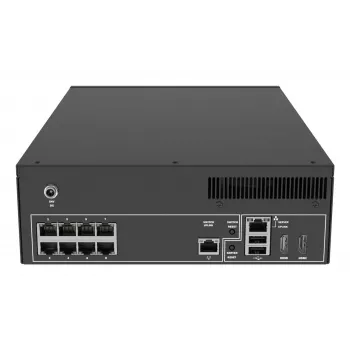 Verkkovideotallennin AXIS S2208 Mk II 8-kanavaa, 4 TB HDD, SATA, 7680×4320 max, IEEE 802.3at, musta