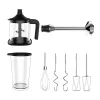 Gastroback 40983 Design Handmixer Pro sähkövatkain, musta/hopea