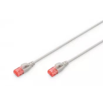 Verkkokaapeli ASSMANN Electronic DK-1617-010S RJ-45 Cat6 1m harmaa