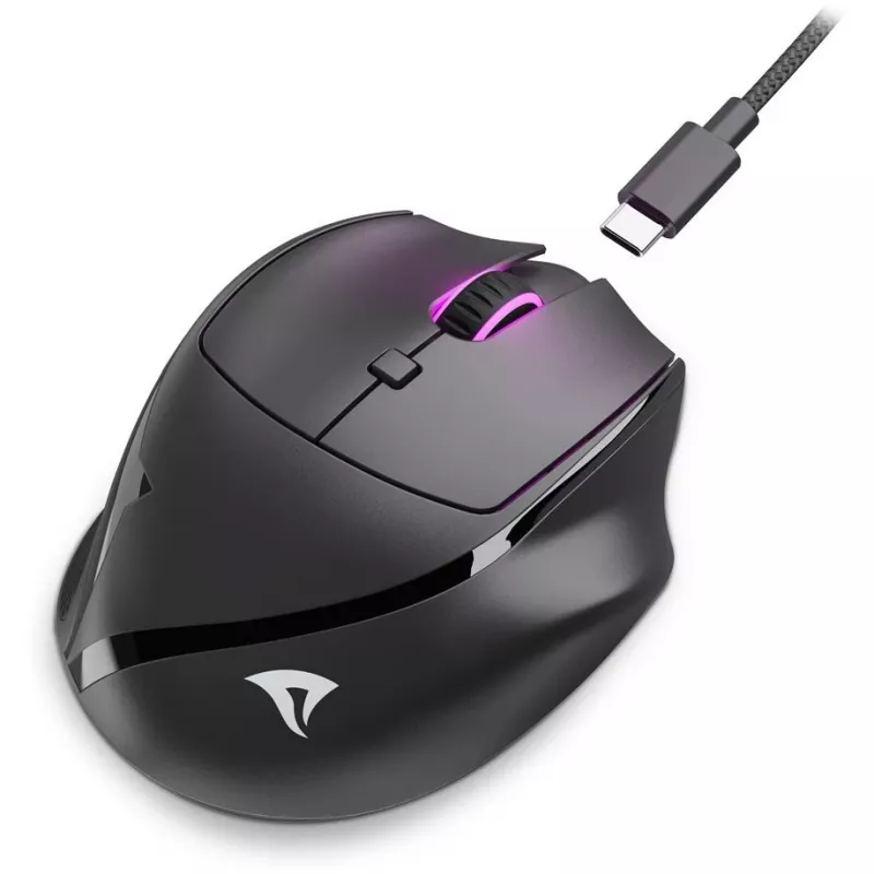 Sharkoon OfficePal M25W musta