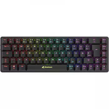 Sharkoon PureWriter W65 näppäimistö peli RF langaton QWERTZ saksa musta