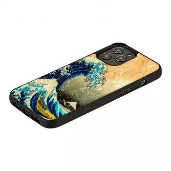 iKins suojakotelo Apple iPhone 12 Pro Max Great Wave -kuosilla