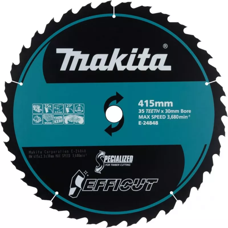 Makita E-24848 EFFICUT-sahanterä akkukäsipyörösahalle HS013G, leikkausleveys 2,30 (E-24848)