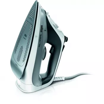 Braun TexStyle 7 Pro SI7149WB kuiva- ja höyrysilitysrauta EloxalPlus silityspohja 2900 W musta, valkoinen