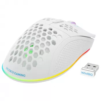 Pelihiiri Deltaco GAM-120-W RF langaton USB Type-C