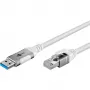 Ethernet-kaapeli USB-a 3.2 Gen1 pistoke > RJ-45 pistoke, LAN-sovitin