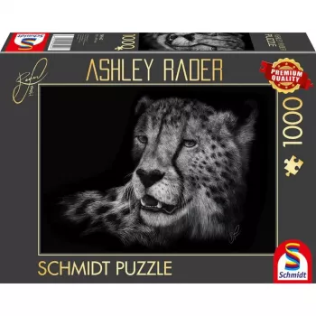 Ashley Rader: Speed - Gepard, Im Zeichen der Anmut, palapeli 1000 palaa
