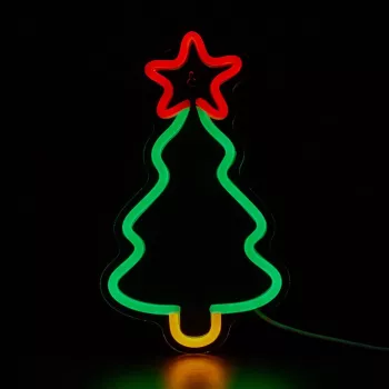 Manta SNL106MT neon-tyylinen LED-joulukuusivalo, USB-virralla