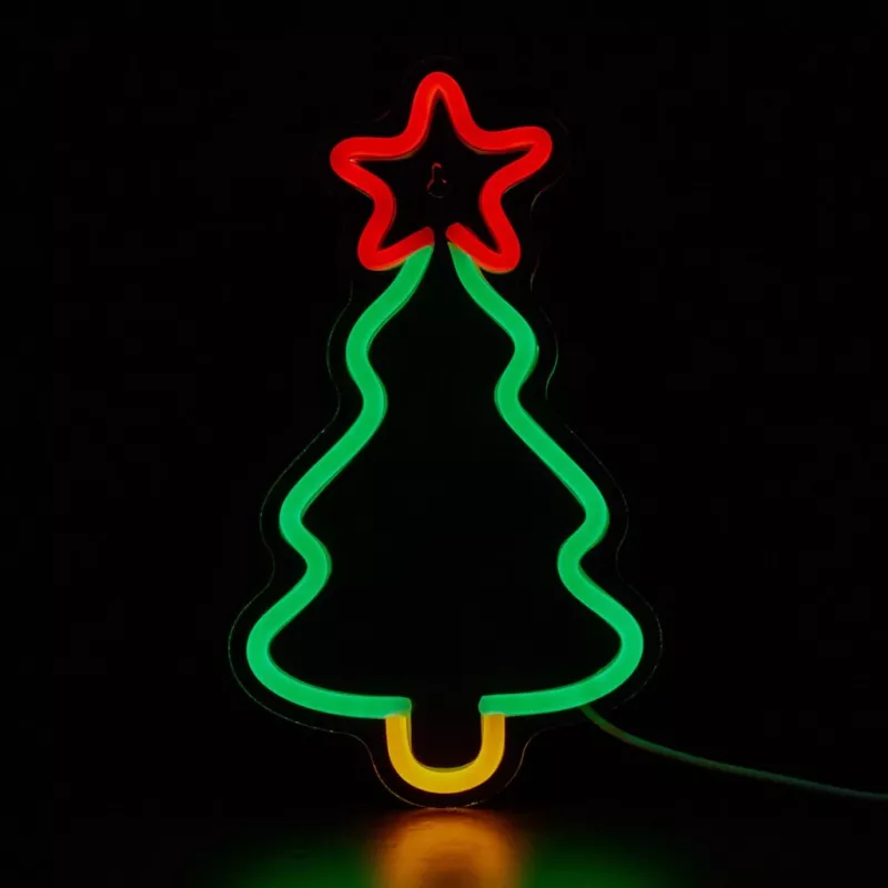 Manta SNL106MT neon-tyylinen LED-joulukuusivalo, USB-virralla