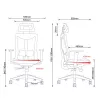 Ergonominen premium-tuoli Ergo Officer ER-414
