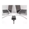 DeLOCK USB-kytkin 2 PC 1 laitteeseen 5 Gbps musta