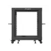 Rack-kotelo LANBERG Open Rack OR01-6112-B 12U 600x600 säädettävä musta