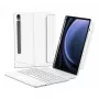 Folio-kotelo Bluetooth-näppäimistöllä Inateck N0064 Samsung Galaxy Tab S10 FE/S9 FE/S9 27,9 cm (11 tuuman) QWERTZ, 2 katselutilaa, 500 mAh