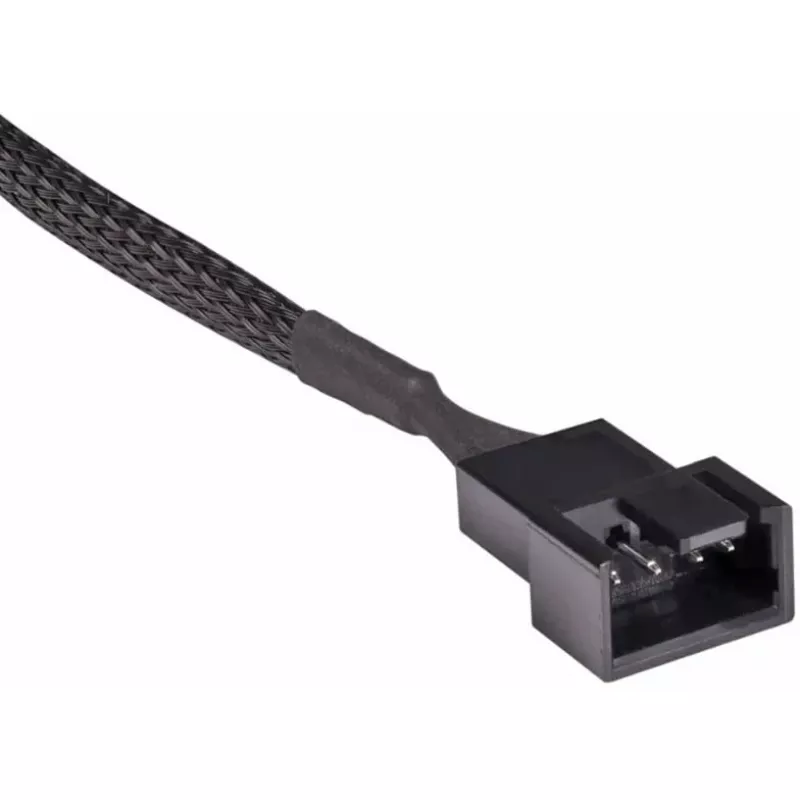 Kaapelin jatko Alphacool 18675 muovi musta 600 mm