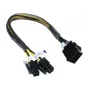 Akasa AK-CB8-8-EXT 8-pinninen virtalähteen jatkokaapeli, 30 cm