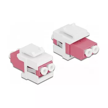 Keystone-moduuli LC Duplex -liitin LC Duplex -liittimeen DeLOCK 86818