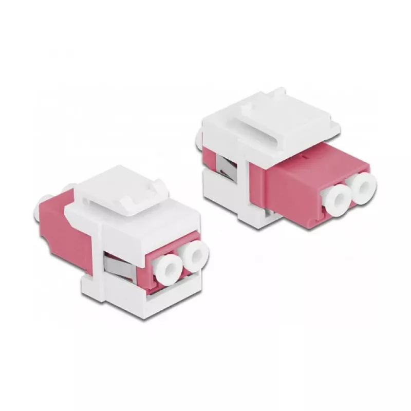 Keystone-moduuli LC Duplex -liitin LC Duplex -liittimeen DeLOCK 86818