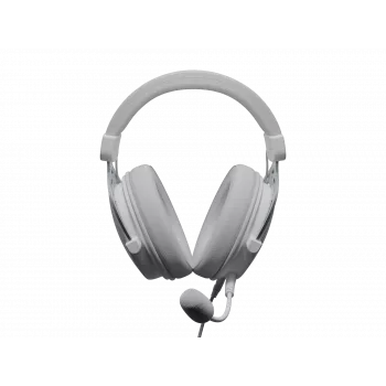 Johdolliset kuulokkeet Genesis Toron 531 valkoinen mikrofonilla, kevyt On-Ear-muotoilu