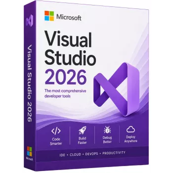 Microsoft Visual Studio 2026 Professional lisenssi