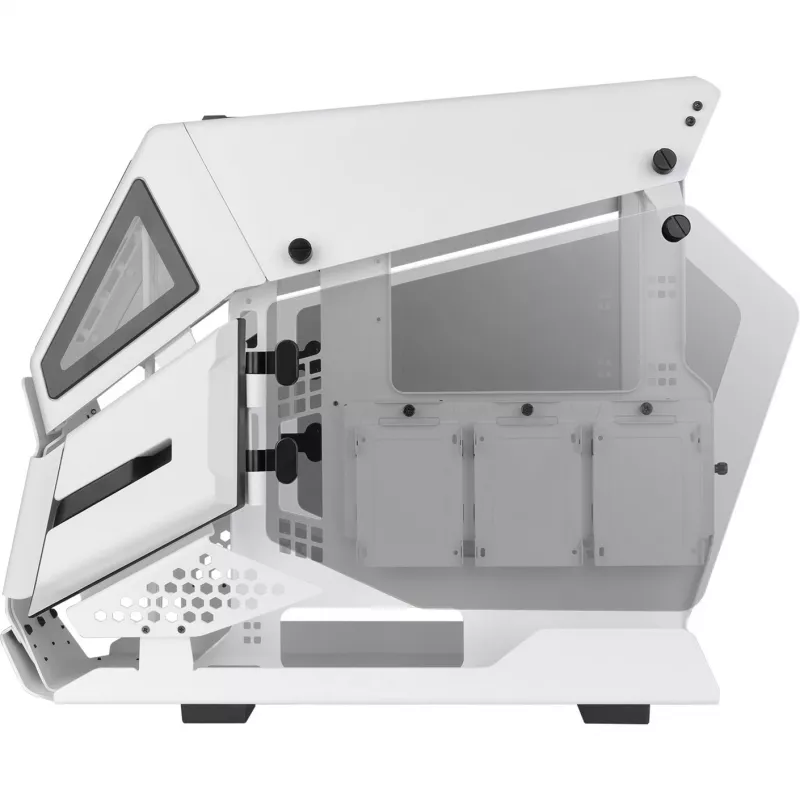PC-kotelo Thermaltake AH T200 Snow Micro Tower valkoinen