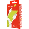 CANYON UM-1 -kaapeli MicroUSB 5W 1 m valkoinen