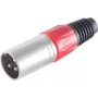Mikrofoni ShiverPeaks S/CONN maximum connectivity XLR-liitin punainen 55002-R