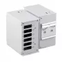 Sähkörasia EFB Elektronik 53705.1V3 harmaa leveys 61 mm syvyys 113 mm korkeus 115 mm
