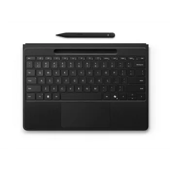 Microsoft Surface Pro Flex -näppäimistö kosketuslevyllä ja ohut Pen-telakka, QWERTZ Deutsch, Bluetooth, musta (8YU-00006)