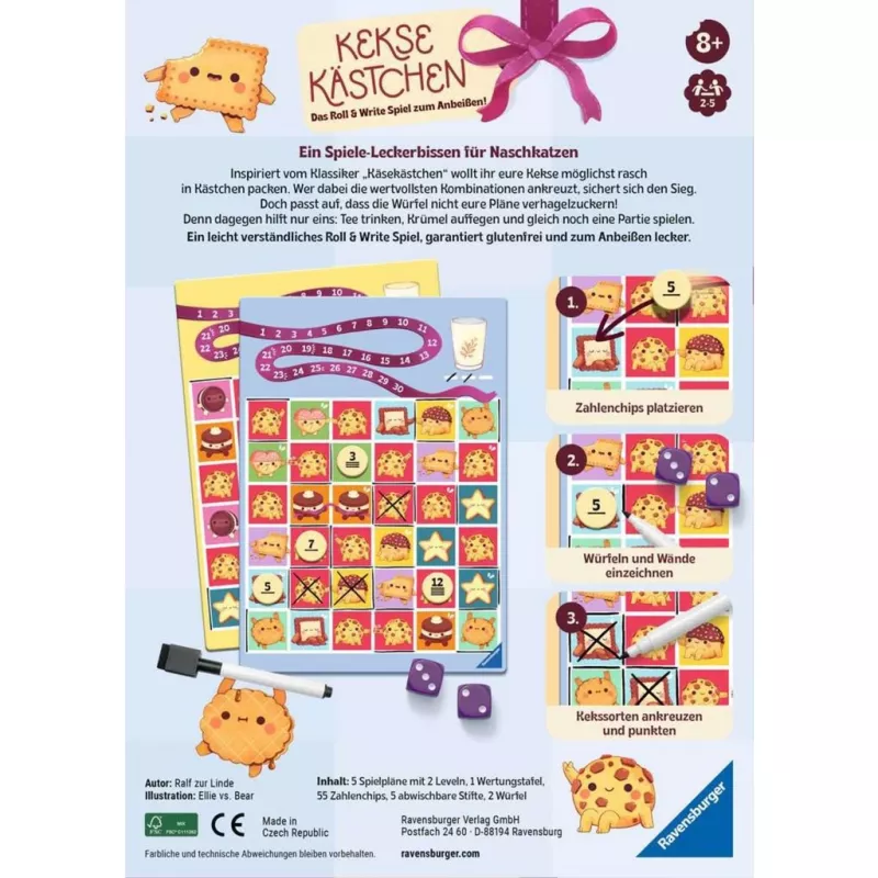 Ravensburger Cookie Box -noppapeli