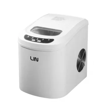 Kannettava jääpalakone LIN ICE PRO-W12 valkoinen