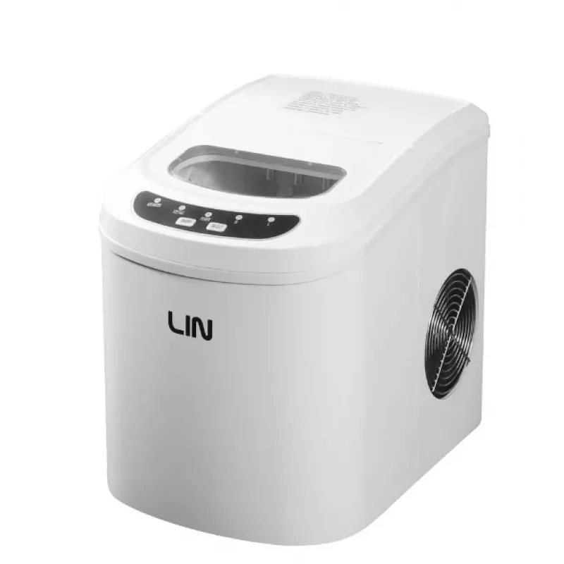 Kannettava jääpalakone LIN ICE PRO-W12 valkoinen