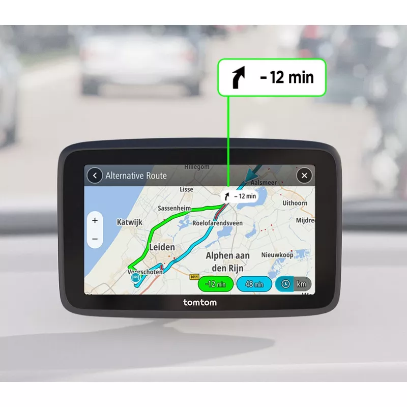 TomTom GO Classic navigaattori 15,2 cm 6 tuuman kosketusnäyttö musta