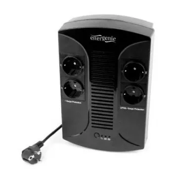EnerGenie EG-UPS-001 keskeytymätön virransyöttö (UPS) Line-Interactive 0,65 kVA 390 W 4 AC-lähtöä
