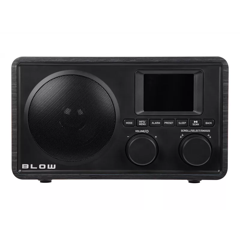 BLOW keittiöradio RK5 FM/DAB+ Bluetoothilla, musta
