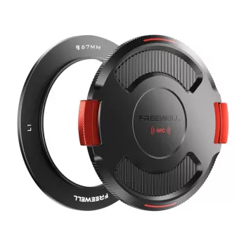 Objektiivin perusrengas kannella Freewell FW-L1-BL67 67 mm Real Locking VND -suodattimelle