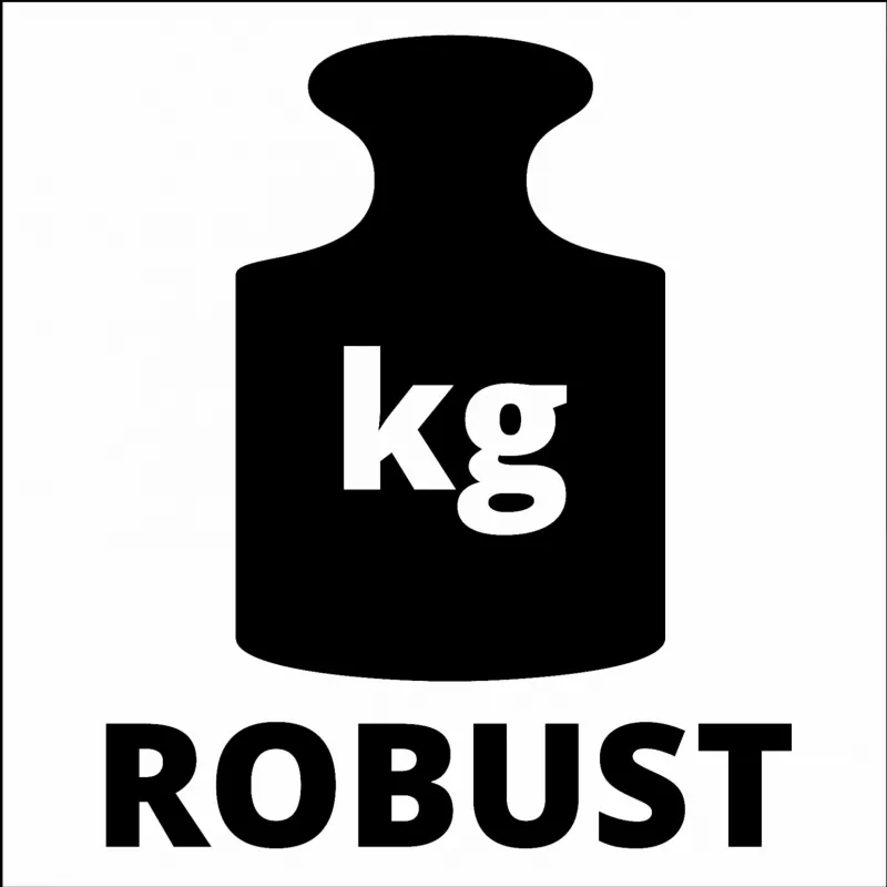 Laukku 45/22, työkalusalkku musta/punainen