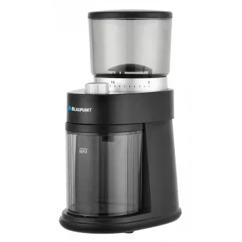 BLAUPUNKT FCM501 iskumyllyllä varustettu kahvimylly — 250 g papuja, 180 g kahvijauhetta, 120 W, hopea