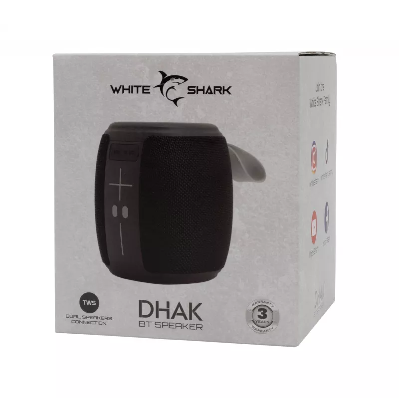 Kannettava kaiutin White Shark GBT-888 Dhak musta