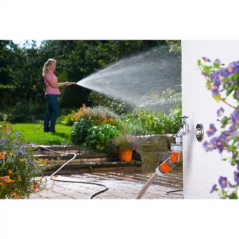 Gardena 998-50 - harmaa - oranssi - hopea - 3,3 mm (G 2,50 cm (1))/26,5 mm (G 3/4) - liitin (998-50)