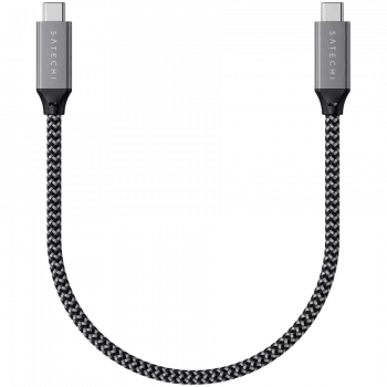USB-kaapeli Satechi ST-U4C25M USB4 Gen 3x2 0,25 m musta harmaa