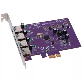 Sonnet Allegro USB3.0 PCIe -kortti (4 porttia Macintosh/Windows) (USB3-4PM-E)