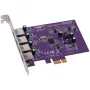 Sonnet Allegro USB3.0 PCIe -kortti (4 porttia Macintosh/Windows) (USB3-4PM-E)