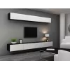 Cama olohuoneen kaappisarja VIGO 13 musta/valkoinen kiiltävä