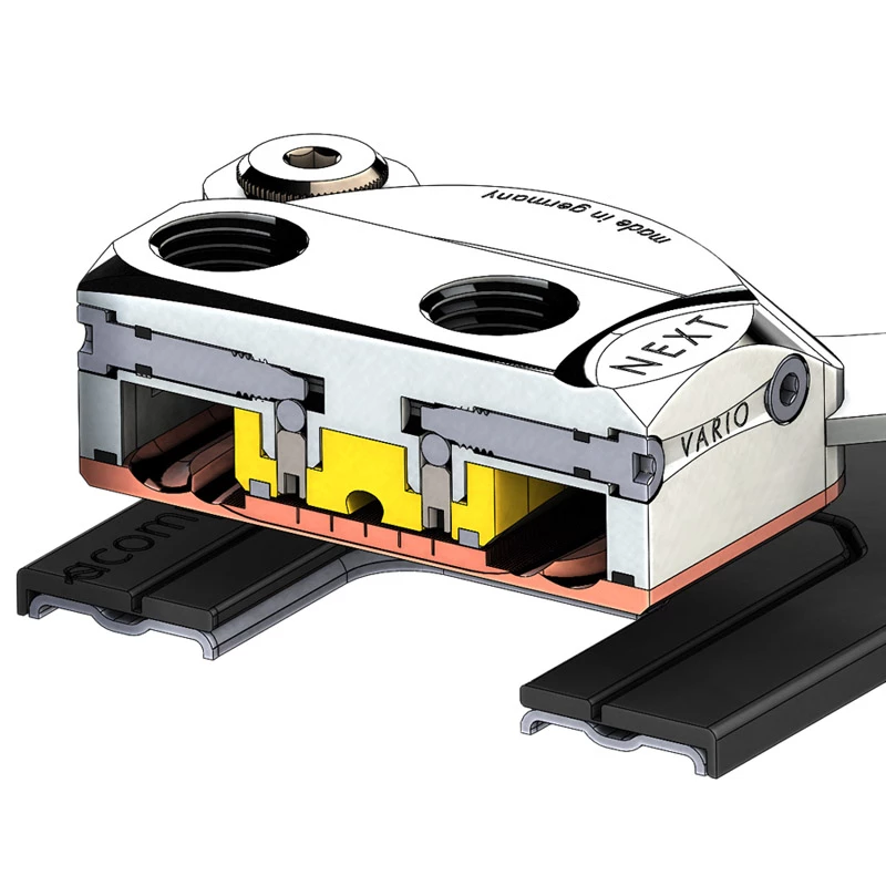 Vesiblokki Aqua-Computer cuplex kryos NEXT VARIO LGA 1700 -kannalle — nikkeli/nikkeli