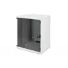 DIGITUS Compact Series DN-19 12-U-S-1 - seinäkaappi - vaaleanharmaa, RAL 7035 - 12U - 48,3 cm (19) (DN-19 12-U-S-1)