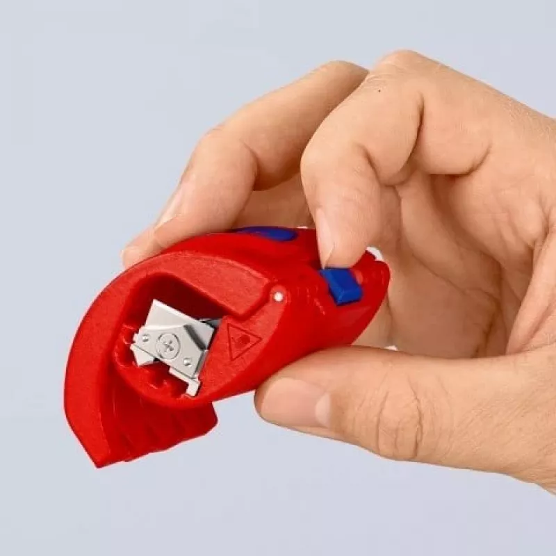 KNIPEX manuaalinen putkileikkuri PVC:lle ja tiivistemuhveille