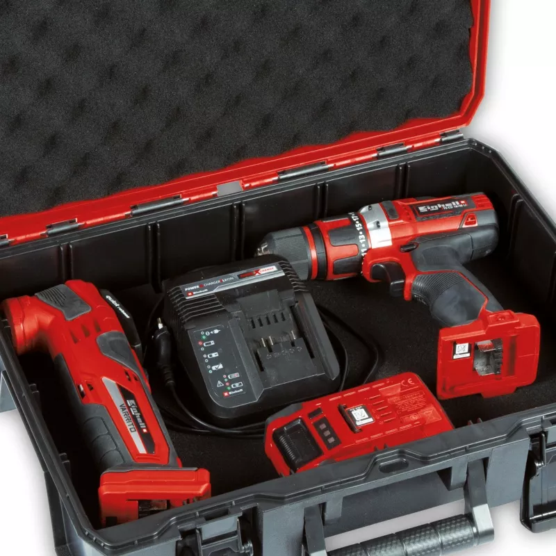 Työkalulaukku Einhell E-Case S-F musta punainen
